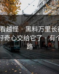 这事越看越怪 · 黑料万里长征首页，别再把好奇心交给它了 · 有个隐藏套路