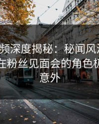 樱桃视频深度揭秘：秘闻风波背后，神秘人在粉丝见面会的角色极其令人意外